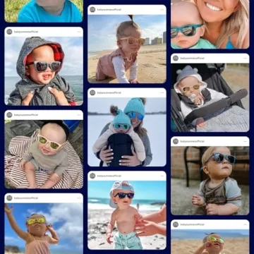 Best Polarized Baby Sunglasses With Strap for Toddlers