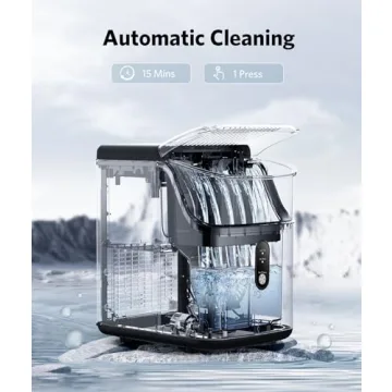 Kndko Nugget Ice Maker - Fast Portable Ice Machine