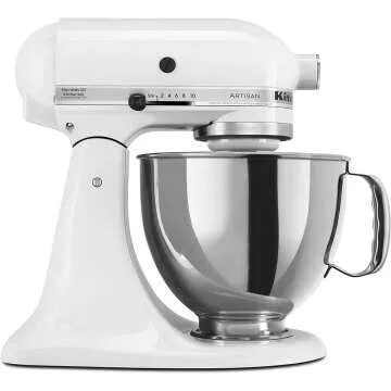 KitchenAid Artisan 5-Qt Stand Mixer with Pouring Shield
