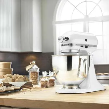KitchenAid Artisan 5-Qt Stand Mixer with Pouring Shield