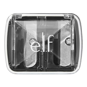 e.l.f. Dual-Pencil Sharpener - Travel-Friendly Beauty Tool