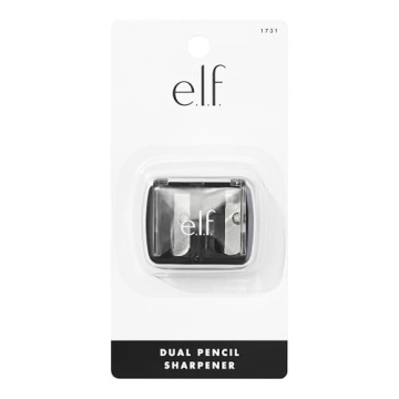 e.l.f. Dual-Pencil Sharpener - Travel-Friendly Beauty Tool