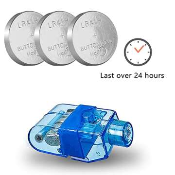 Novelty Place 40Pcs LED Party Finger Lights for Kids, LED Finger Flashlight Light Up Finger Ring Toy...