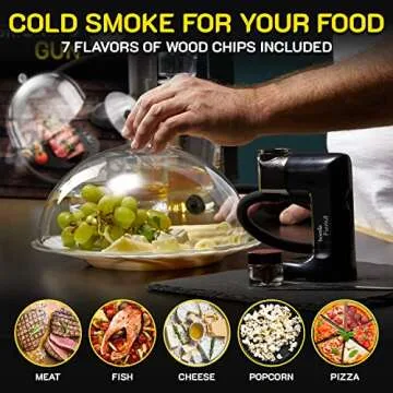 Cocktail Smoker Kit - Whiskey Smoker Kit - Smoke Infuser - Extended Kit, 14 PCS, Smoker Machine with...