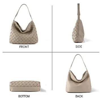 Stylish SHARPAD Woven Bag for Women - Eco-Friendly Tote