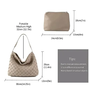 Stylish SHARPAD Woven Bag for Women - Eco-Friendly Tote