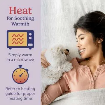 Warmies Microwavable & Weighted Stuffed Animals, Seal - Heated Stuffed Animal Plushie for Warmth & Comfort - Cute Soft Plush Toys for Adults & Children (Boys, Girls, Babies & Toddlers)