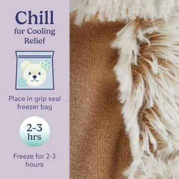 Warmies Microwavable & Weighted Stuffed Animals, Seal - Heated Stuffed Animal Plushie for Warmth & Comfort - Cute Soft Plush Toys for Adults & Children (Boys, Girls, Babies & Toddlers)