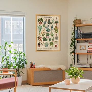 Vintage Succulent Puzzle for Adults 1000 Pieces