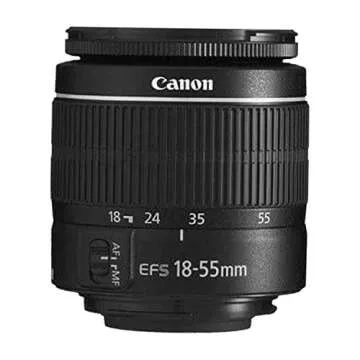 Canon EOS Rebel T7 DSLR Camera w/EF-S 18-55mm F/3.5-5.6 Zoom Lens + 128GB Memory + Case + Tripod + Filters (36pc Bundle)