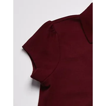 Girls Ruffle Pique Polo Shirt by The Children's Place