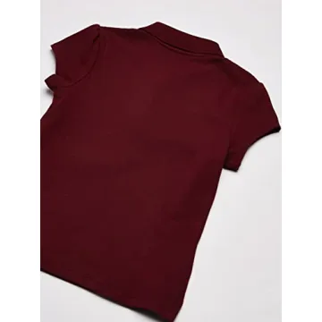 Girls Ruffle Pique Polo Shirt by The Children's Place