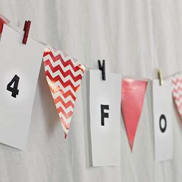 Just Artifacts 2-inch Glitter Craft Wood Clothespins/Peg Pins (96pcs, Black & White)