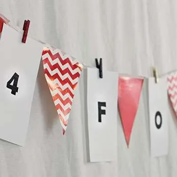 Just Artifacts 2-inch Glitter Craft Wood Clothespins/Peg Pins (96pcs, Black & White)