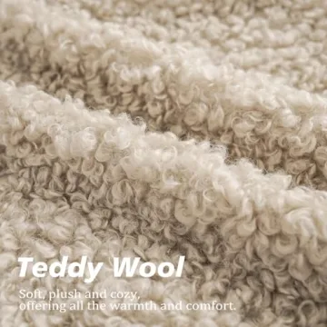 Foindtower Decorative Faux Fur Pillow Covers Set of 2