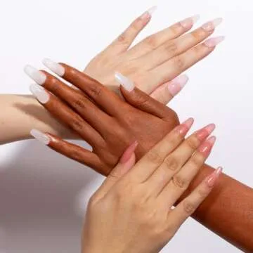 CANNI 9ml Hema-Free Fall Gel Nail Polish Set- 6Pcs Jelly Nude Pink Neutral Transparent Milky White Colors Gel Polish Kit, Soak Off LED Nail Gel Manicure Kit DIY at Home Salon Gifts for Women Girls