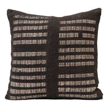Creative Co-Op Woven Cotton Pillow - Stylish Home Accent