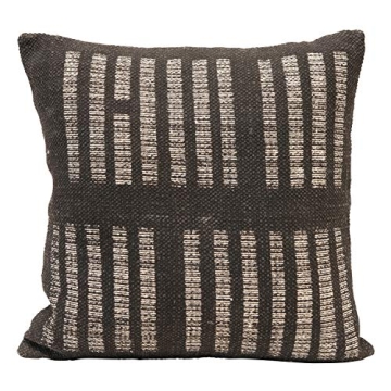 Creative Co-Op Woven Cotton Pillow - Stylish Home Accent