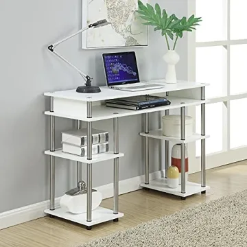 Convenience Concepts Designs2Go No Tools Desk for Home Office