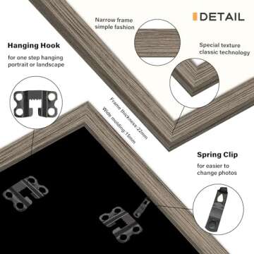 Personalized Valentine's Day Couple Gifts For Him Her Boyfriend Girlfriend Husband Wife, Custom Holding Hand Framed Canvas Wall Art With Name, Unique Anniversary Birthday Gifts For Women Men