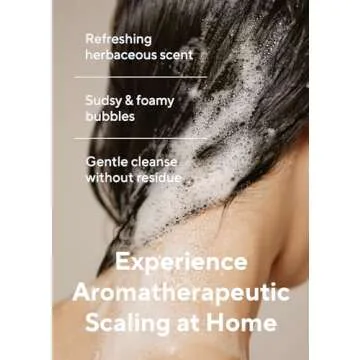 AROMATICA Rosemary Scalp Scaling Shampoo and Conditioner Set 13.53 fl.oz each – Vegan Hair Care Gift Set with Rosemary Oil. Sulfate Free Shampoo Conditioner For Hair Growth