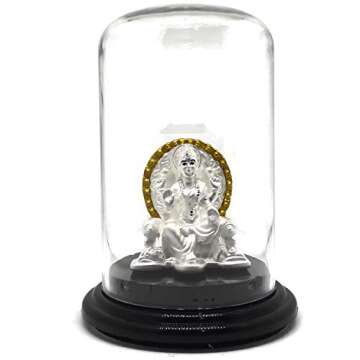 999 Pure Silver Lakshmi / Laxmi Idol / Statue / Murti (Figurine #14)