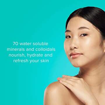 ClarityRx Take Your Vitamins Daily Mineral Spray - Hydrating Face & Body Mist for All Skin Types (4 ...