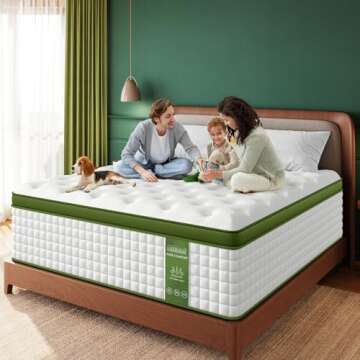 BedStory Queen Hybrid Mattress for Ultimate Comfort and Support