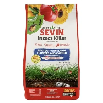 Sevin Insect Killer Lawn Granules - 10 lbs Powerful Pest Control