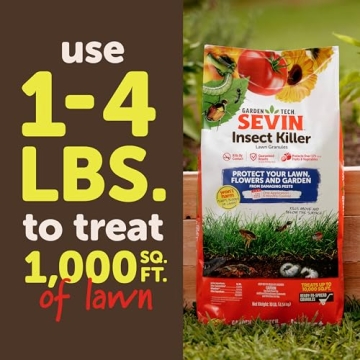 Sevin Insect Killer Granules - 10 lb Long-Lasting Pest Control