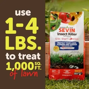 Sevin Insect Killer Granules - 10 lb Long-Lasting Pest Control