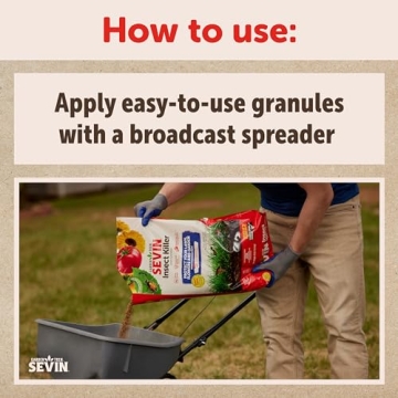 Sevin Insect Killer Granules - 10 lb Long-Lasting Pest Control