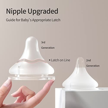 Pigeon Silicone Nipple SS Natural Feel 0+ Months 3 Pack