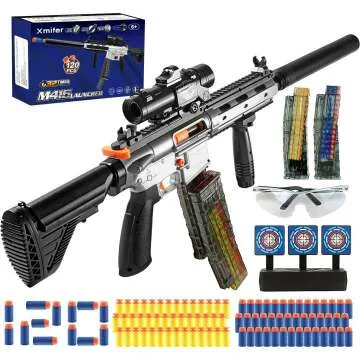 Automatic M416 Nerf Toy Gun for Kids Ages 8-12