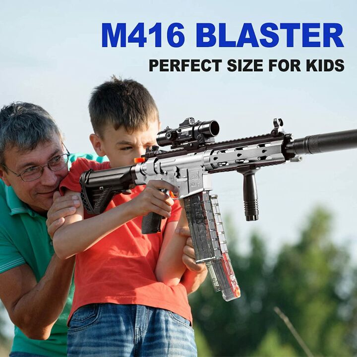 Automatic M416 Nerf Toy Gun for Kids Ages 8-12