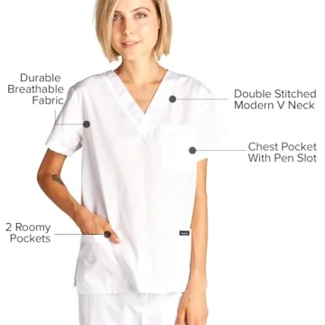 Dagacci Unisex Scrub Set for Comfort in Healthcare