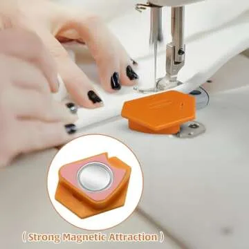 Magnetic Seam Guide for Precise and Efficient Sewing