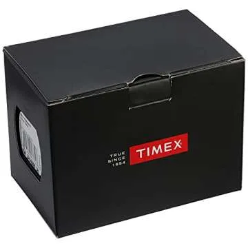 Timex Women's T21912 Cavatina Black Leather Strap Watch