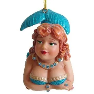 December Diamonds Luscious Lucy Mermaid Ornament - A Splash of Holiday Magic