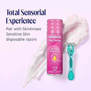 Skintimate Women's Shave Gel - Moisturizing and Gentle