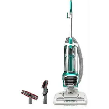 Kenmore Bagless Upright Vacuum 2-Motor Power Suction Lightweight Carpet Cleaner with 10’Hose, HEPA Filter, 2 Cleaning Tools for Pet Hair, Hardwood Floor, 2 Liters, Green