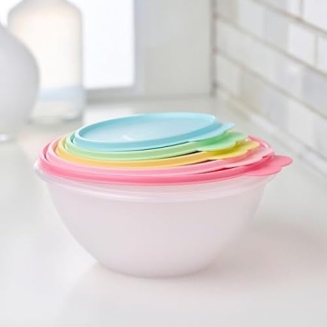 Tupperware Heritage Wonderlier 10 Piece Set - Vintage Colors