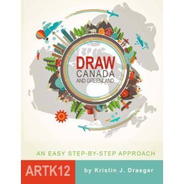 Draw Canada and Greenland - Map Drawing Made Easy