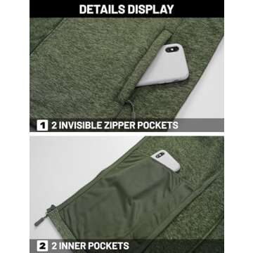 TACVASEN Fleece Jacket for Men - Lightweight & Stylish