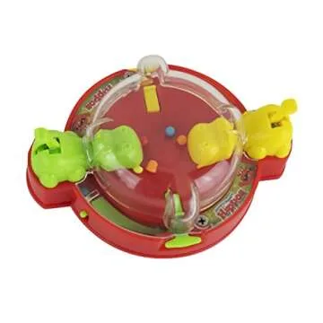 World's Smallest Hungry Hungry Hippos, Super Fun for Outdoors, Travel & Family Game Night, Multicolor, Miniature