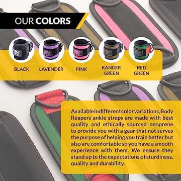 Body Reapers Ankle Straps for Effective Workouts