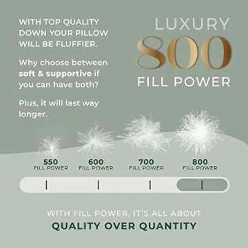 East Coast Bedding - King Size Pillow Pack of 1 - Firm Luxury Hotel Pillow for a Luxury Bed - 100% European Goose Down Pillow 800FP - Featherless Pillow for Sleeping