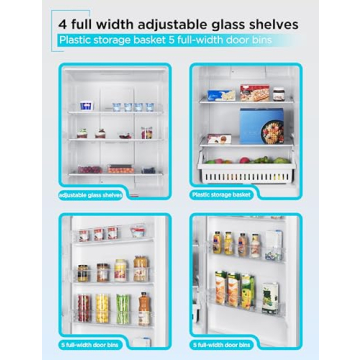 BLACK+DECKER 21.2 Cu. Ft. Convertible Freezer Refrigerator