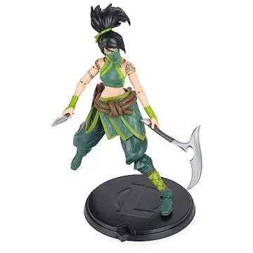 League of Legends Akali Action Figure - 7 Inches Tall