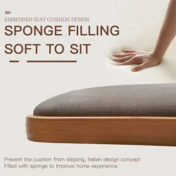 PURPLE LEAF Counter Height Bar Stool Set of 2 Modern Aluminum Rattan Wicker Outdoor Barstools with Backrest and Cushion for Kitchen Lawn Pool Bar Chairs Brown